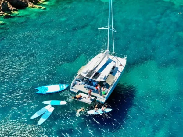 Calanques Catamaran Tour & Standup Paddle