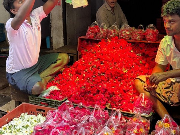 Exploring Chennai Bustling Markets: Guided Tour by Foot